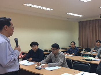 Assistant Professor Dr. Somdech
Rungsrisawat Gave a Lecture in the
Advanced Research Methodology for
Communication Course